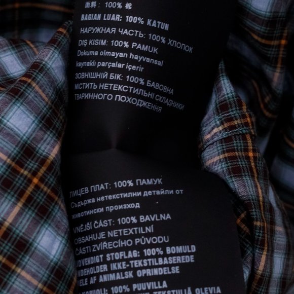 Prada Blue Checkered Cotton Shirt - Picture 12 of 14